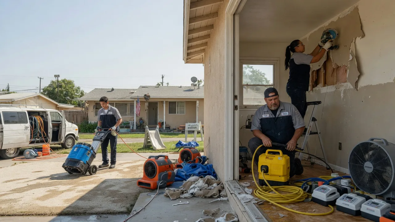 Water Damage Restoration in Grissom Arb, IN near me